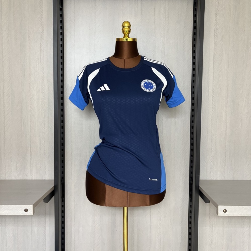 Women's 2026/27 Cruzeiro Training Navy Blue Jersey