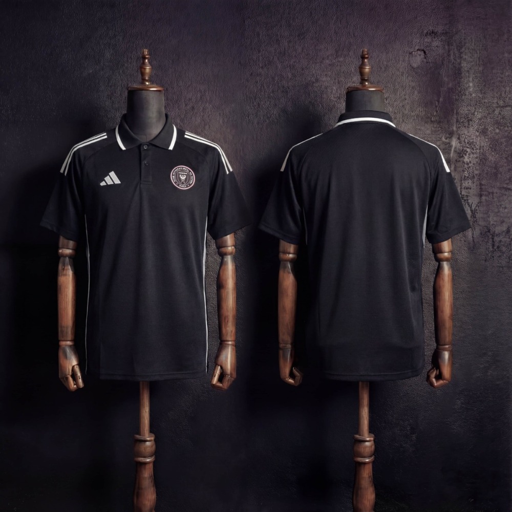 2025/26 Inter Miami Training Black Polo Fan version