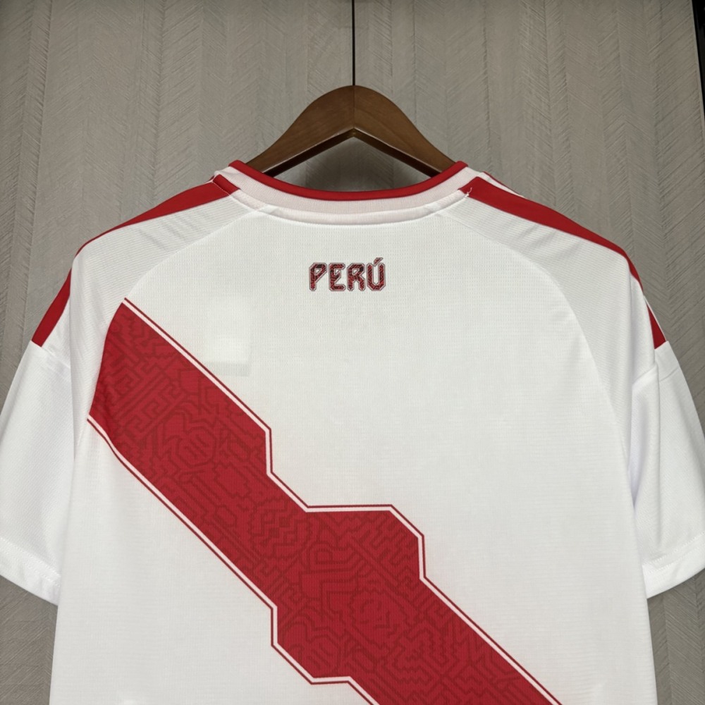 Peru 2026 World Cup Home jersey Fan version