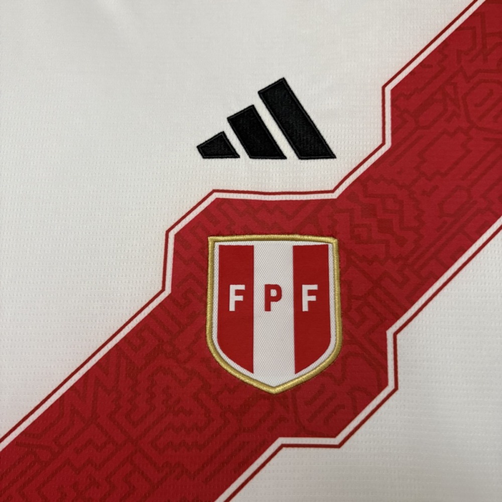 Peru 2026 World Cup Home jersey Fan version