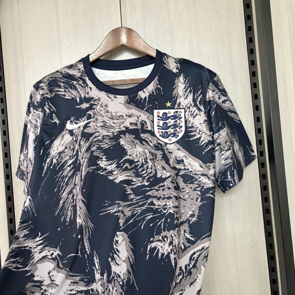 2026 England Training White Jersey Fan Version