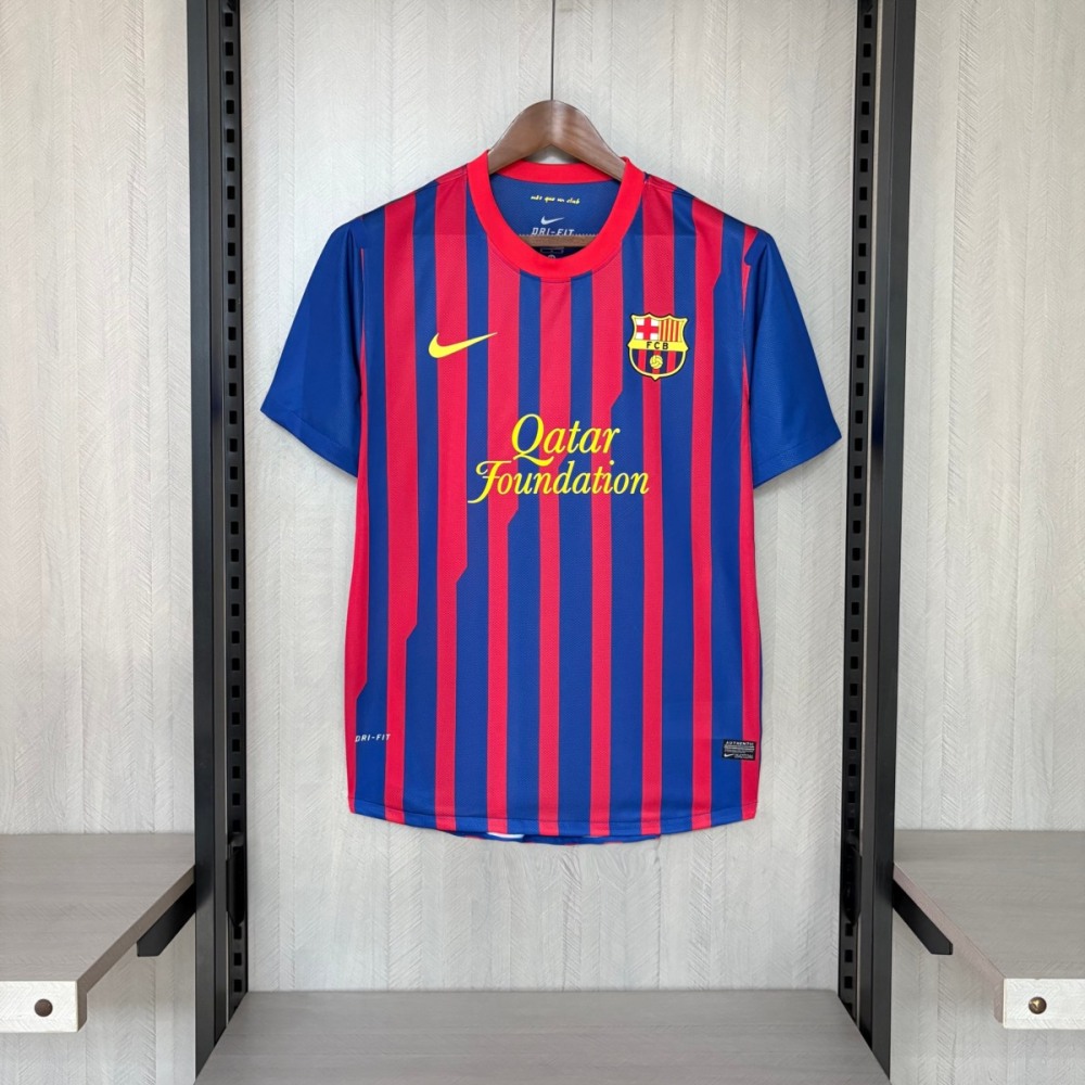 Retro Barcelona 11/12  home jersey Fan Version