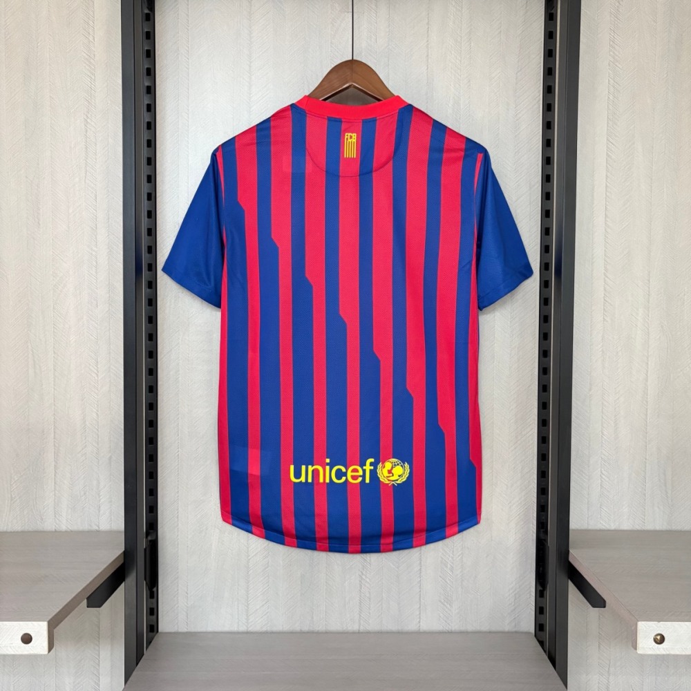 Retro Barcelona 11/12  home jersey Fan Version