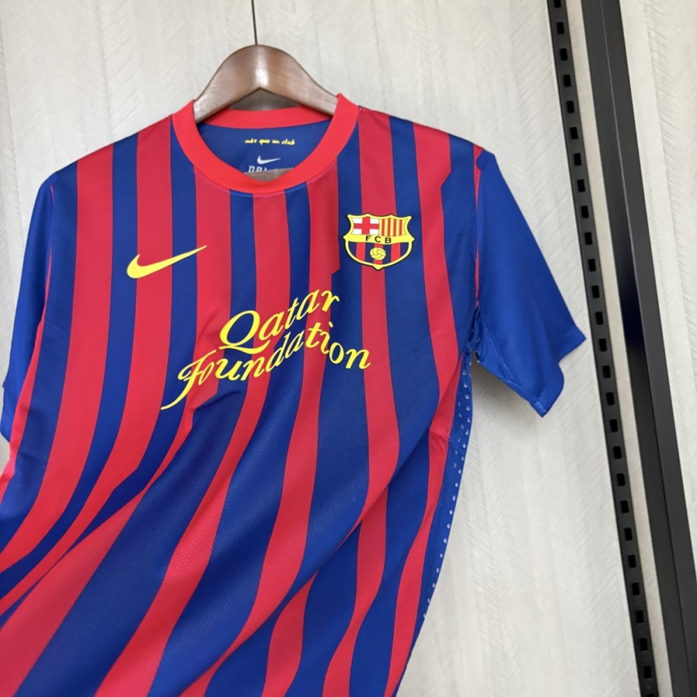 Retro Barcelona 11/12  home jersey Fan Version