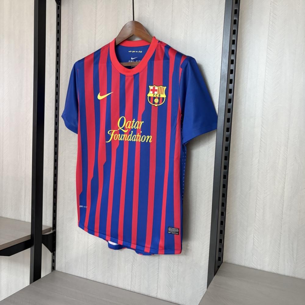 Retro Barcelona 11/12  home jersey Fan Version