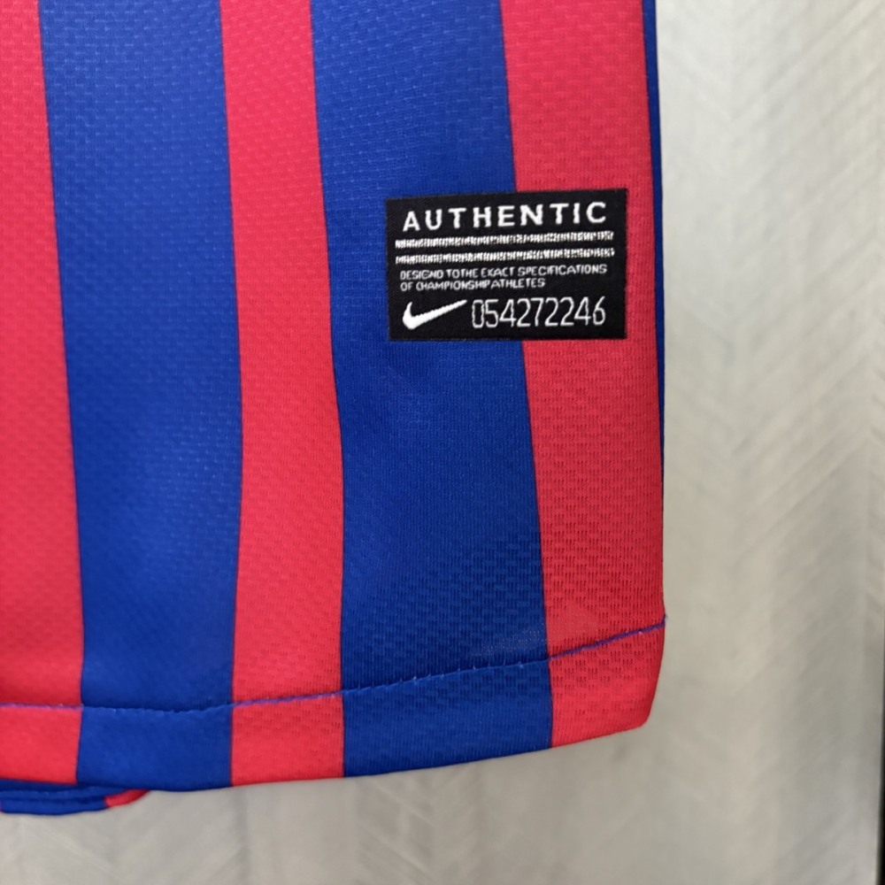 Retro Barcelona 11/12  home jersey Fan Version