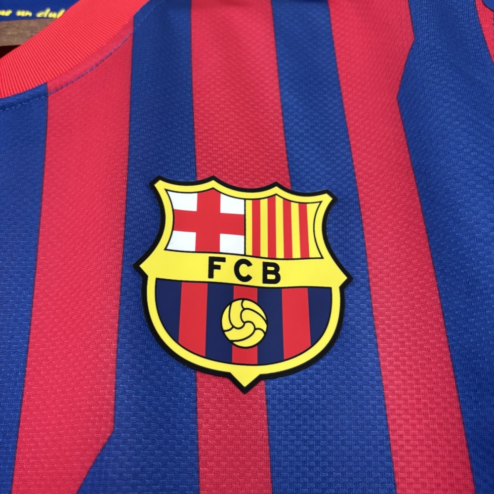 Retro Barcelona 11/12  home jersey Fan Version