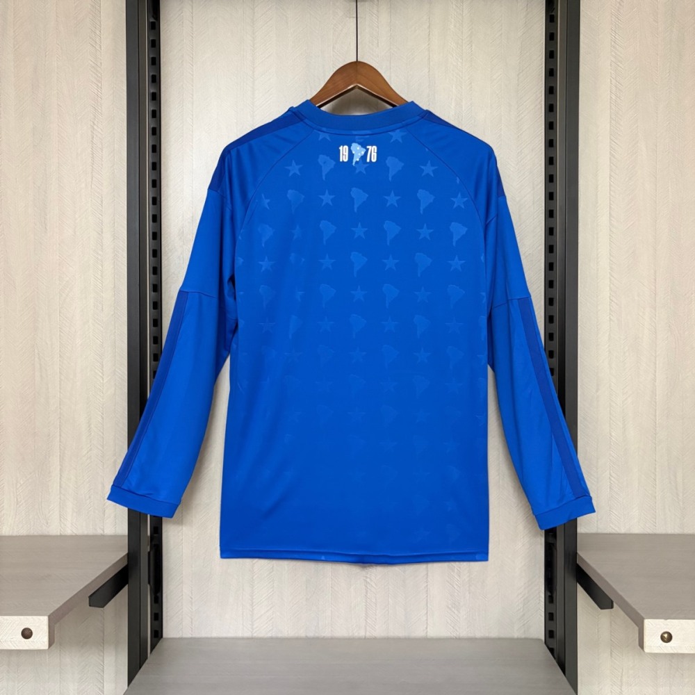 2026/27 Cruzeiro Home jersey Long Sleeve Fan version