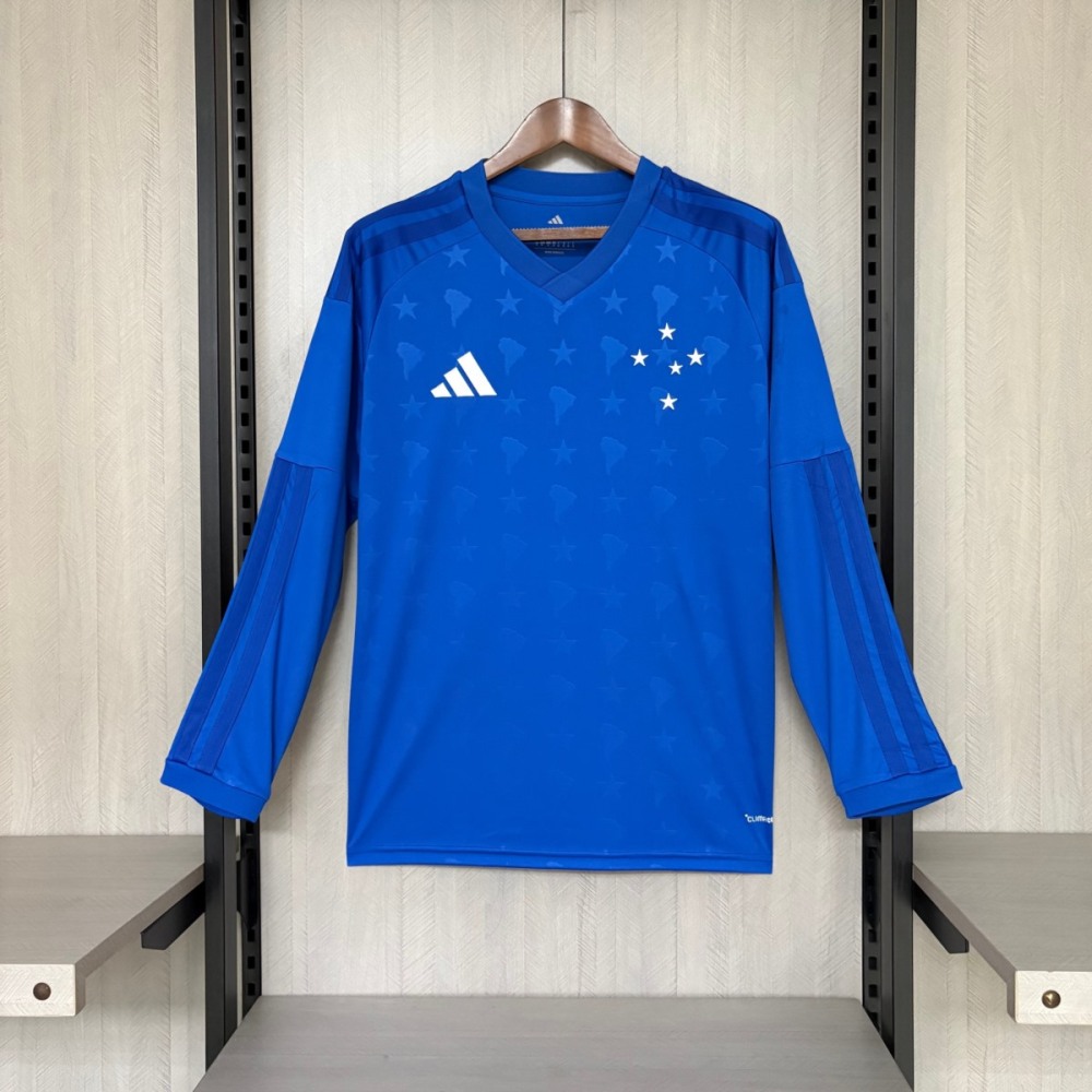 2026/27 Cruzeiro Home jersey Long Sleeve Fan version