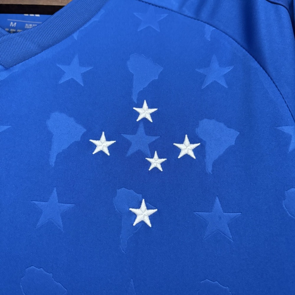 2026/27 Cruzeiro Home jersey Long Sleeve Fan version
