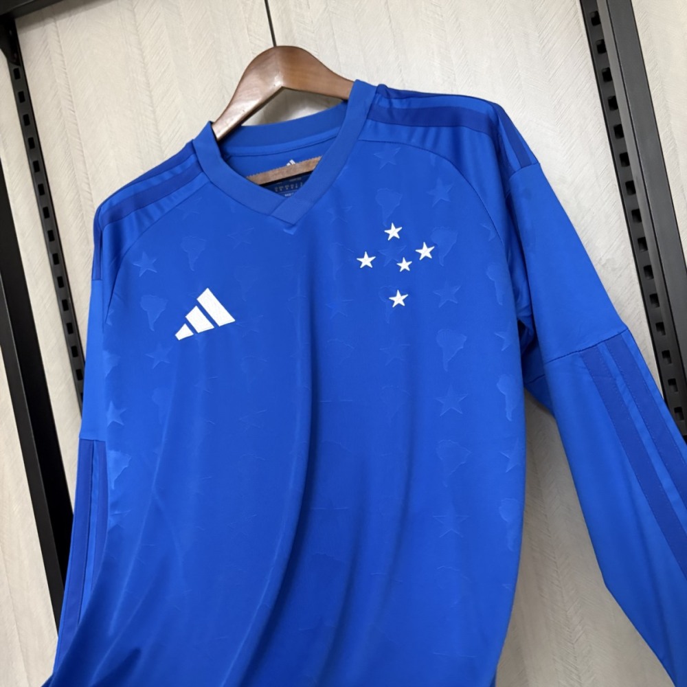 2026/27 Cruzeiro Home jersey Long Sleeve Fan version