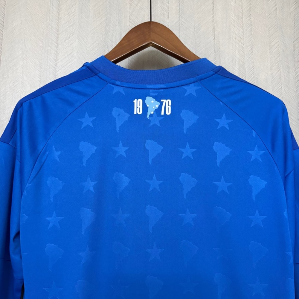 2026/27 Cruzeiro Home jersey Long Sleeve Fan version
