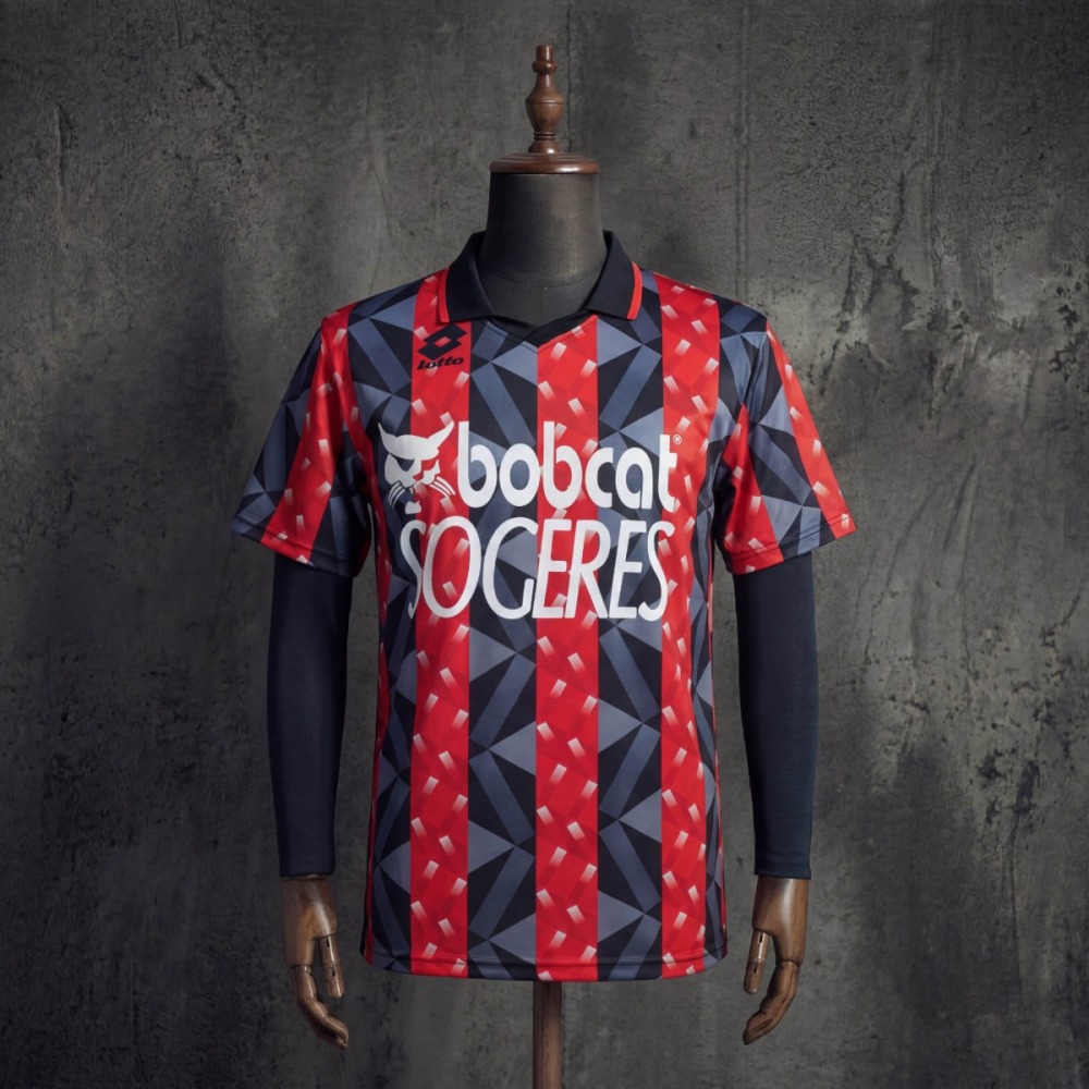 Retro OGC Nice 1993/94 Home jersey Fan Version
