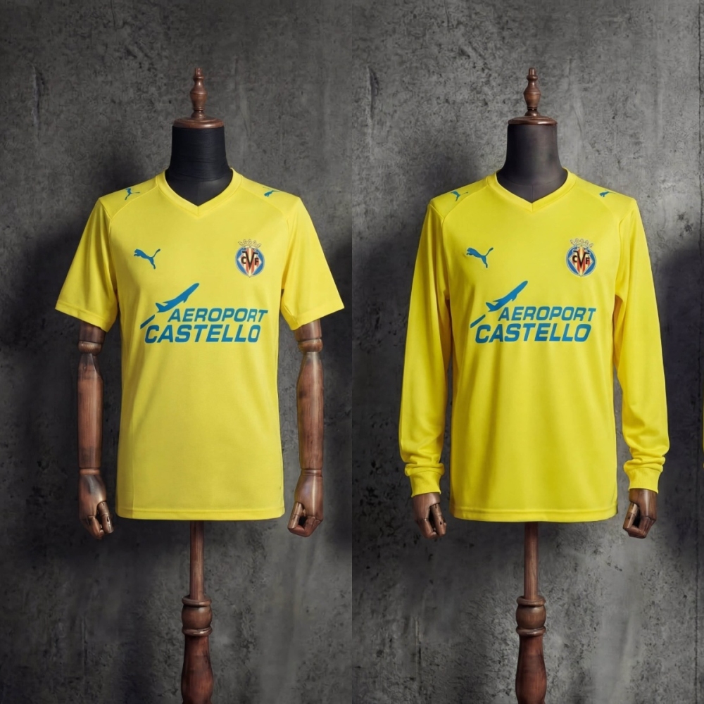 Retro Villarreal 2008/09 Home jersey Fan Version