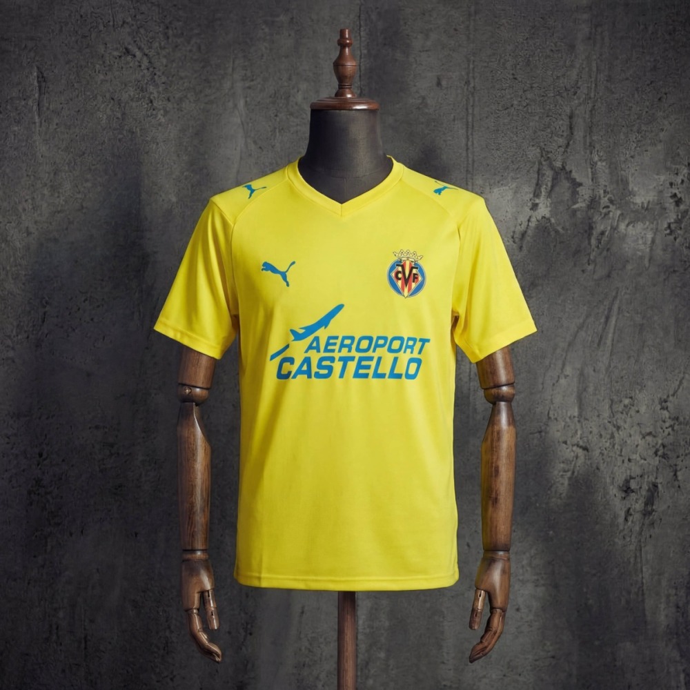 Retro Villarreal 2008/09 Home jersey Fan Version