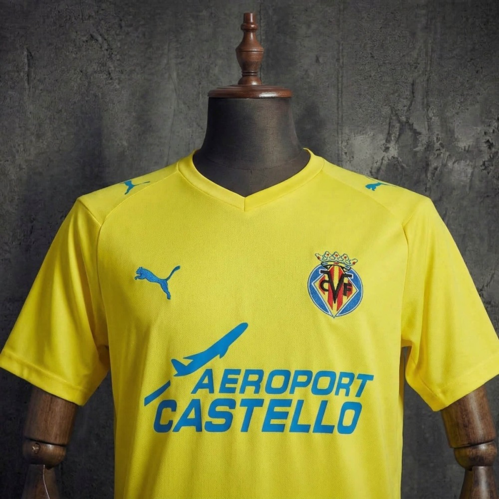 Retro Villarreal 2008/09 Home jersey Fan Version
