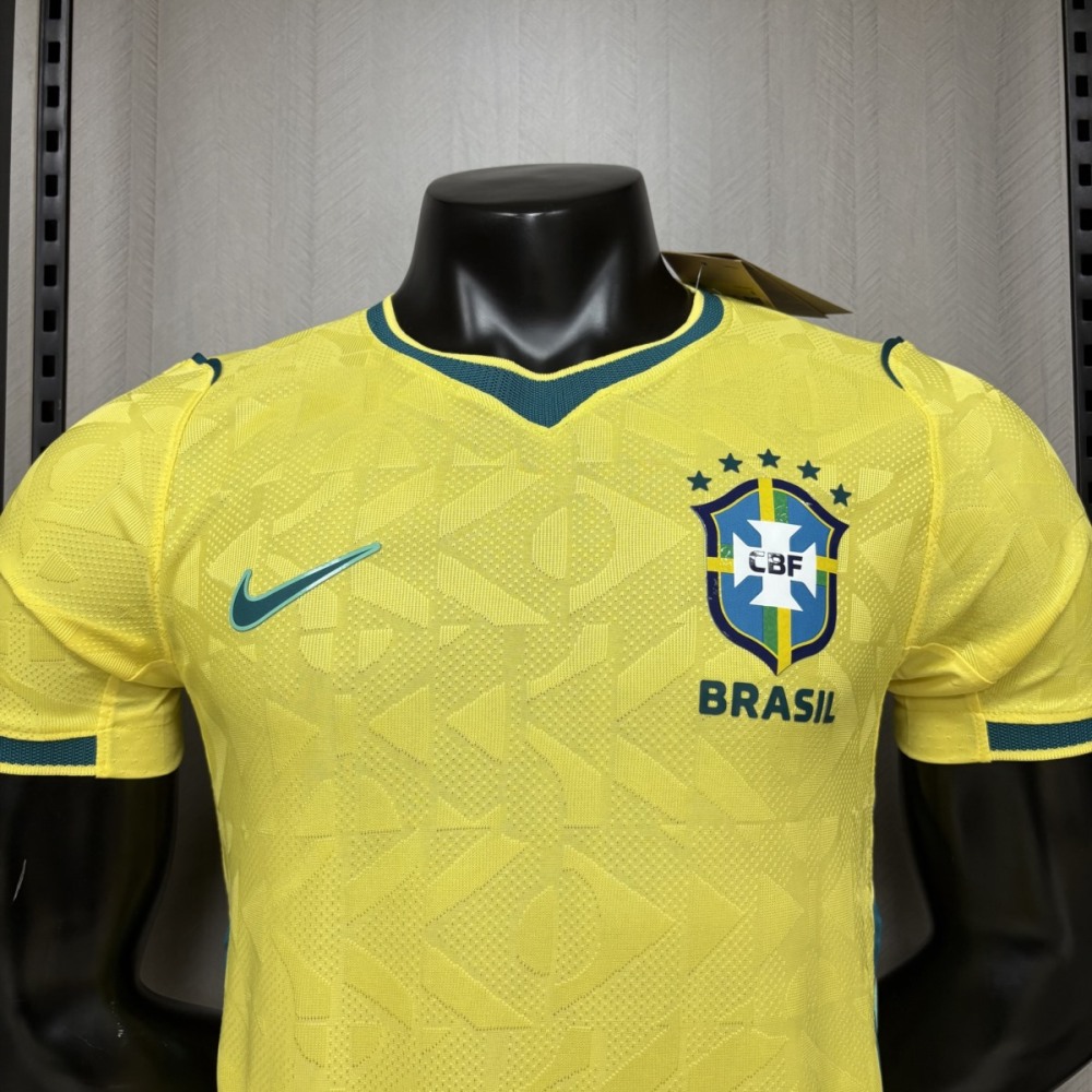 Brazil 2026 World Cup Home jersey Player version