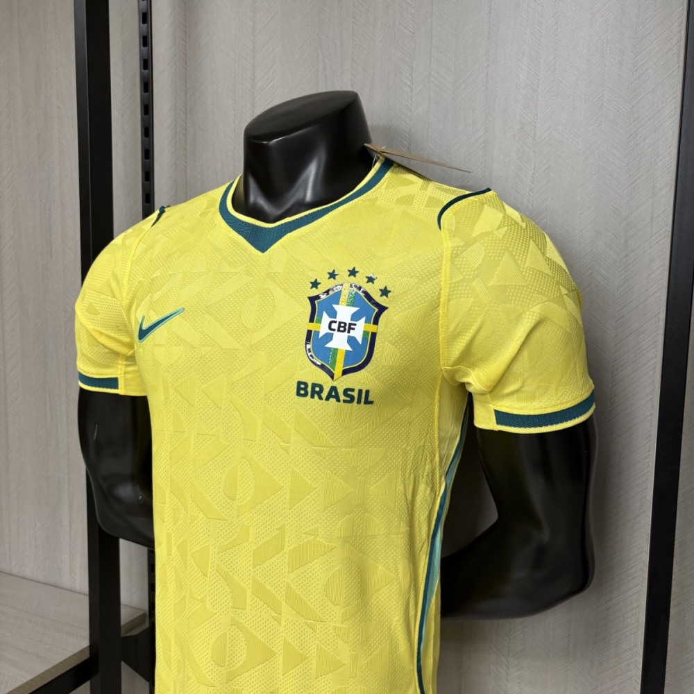 Brazil 2026 World Cup Home jersey Player version