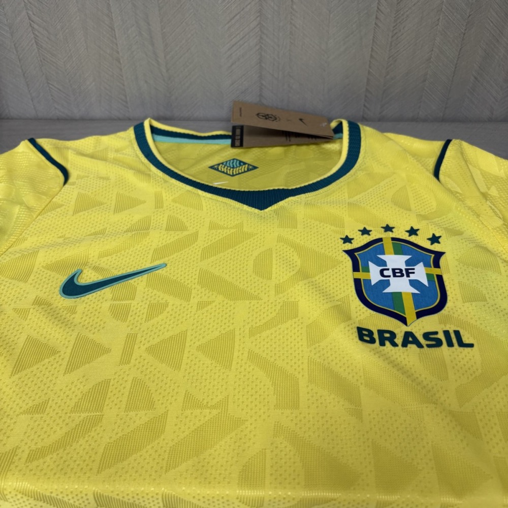 Brazil 2026 World Cup Home jersey Player version