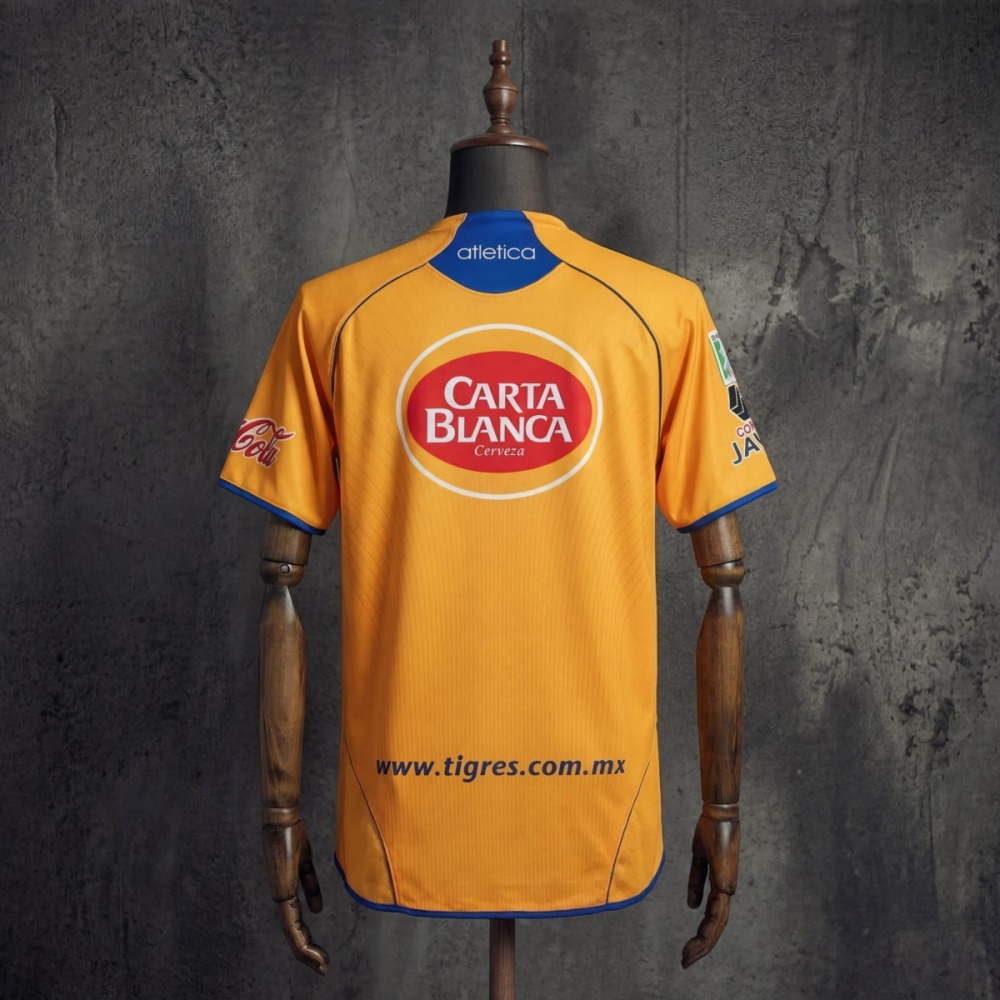 Retro Tigres UANL 2005/06 Home Jersey Fan Version