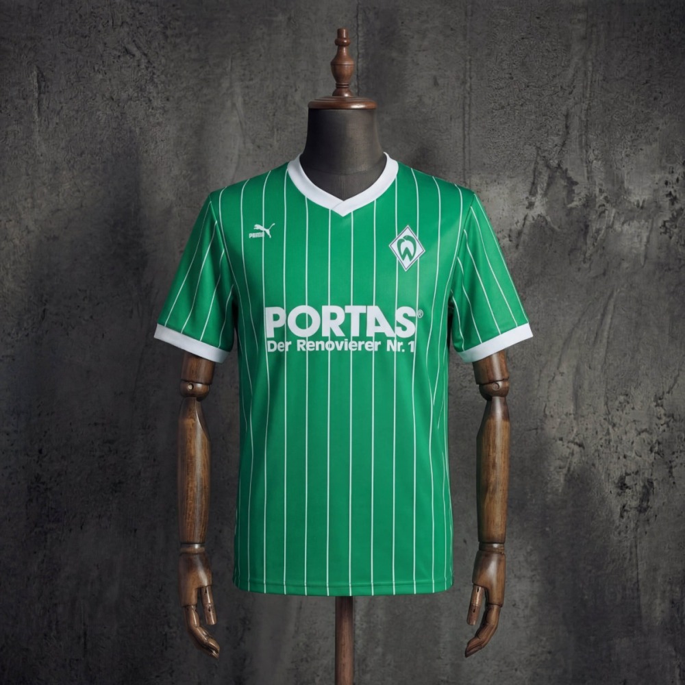 Retro Werder Bremen 1988/89 Home jersey Fan Version