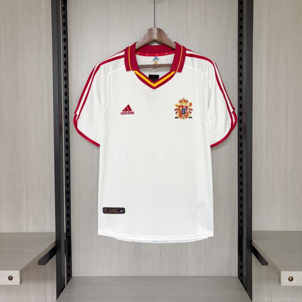 Retro Spain 2000 Away jersey Fan Version