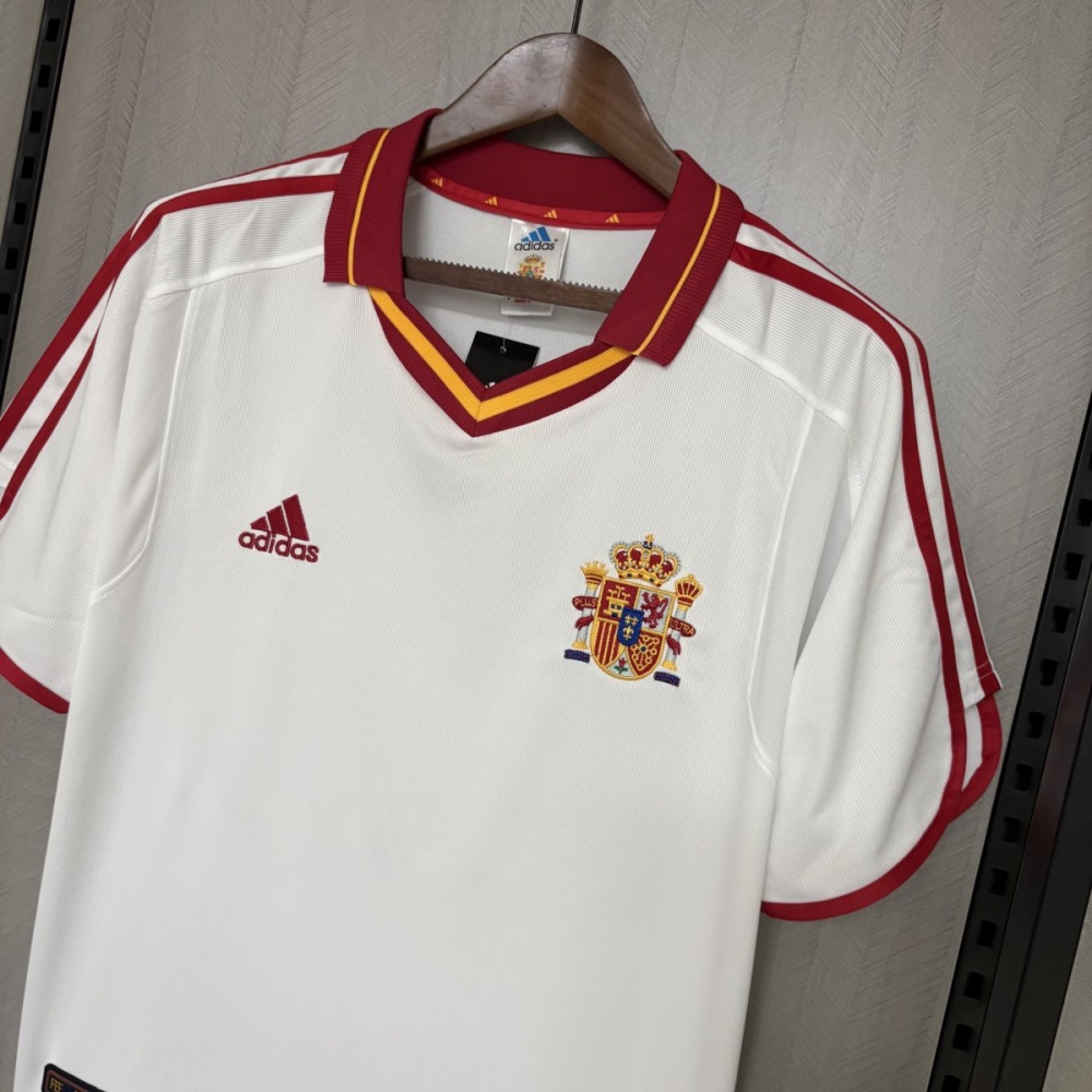 Retro Spain 2000 Away jersey Fan Version
