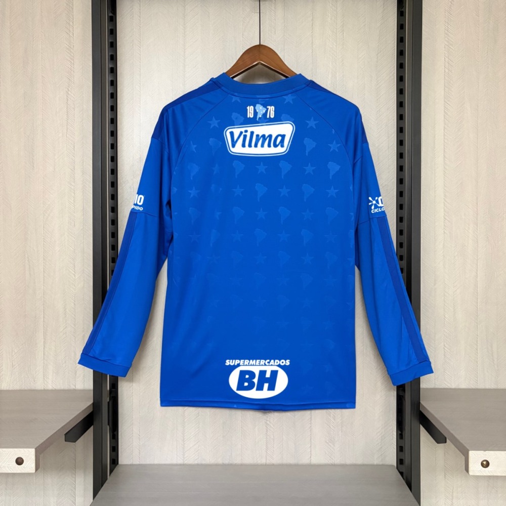 2026/27 Cruzeiro Home jersey Long Sleeve Fan version