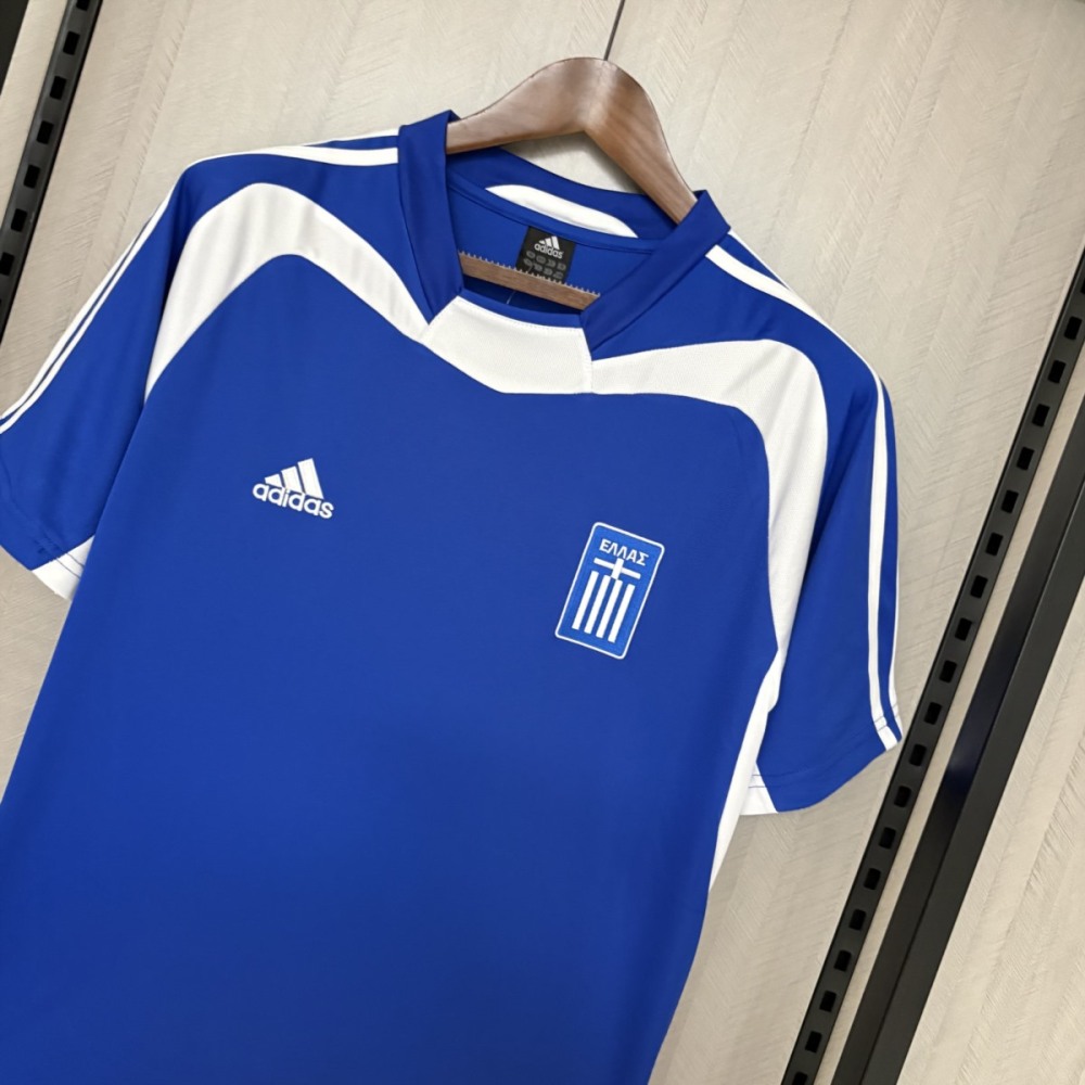 Retro Greece 2004 Home jersey Fan Version