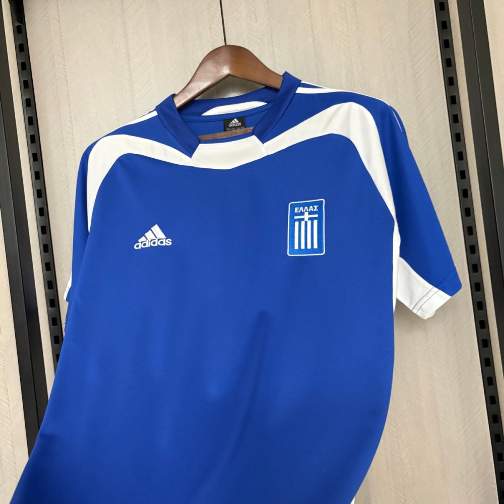 Retro Greece 2004 Home jersey Fan Version