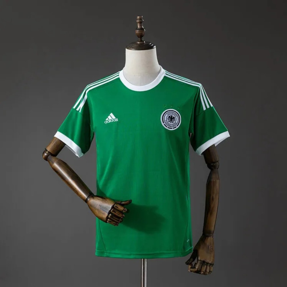 Retro Germany 2012/13 Green Jersey Fan Version