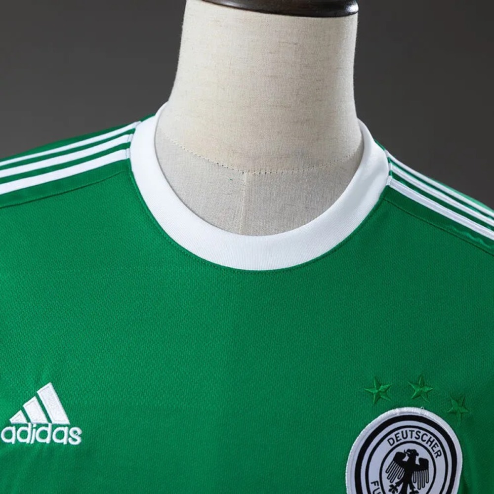 Retro Germany 2012/13 Green Jersey Fan Version