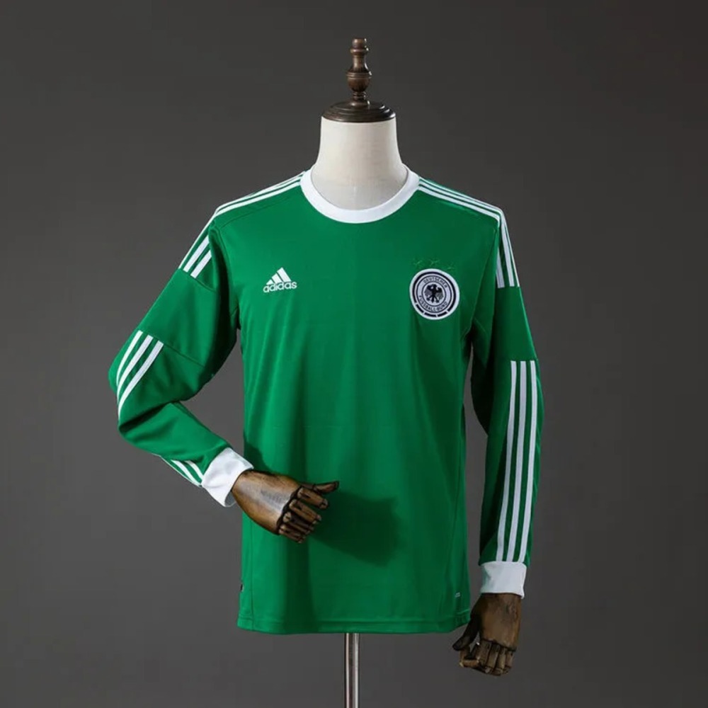Retro Germany 2012/13 Green Jersey Fan Version