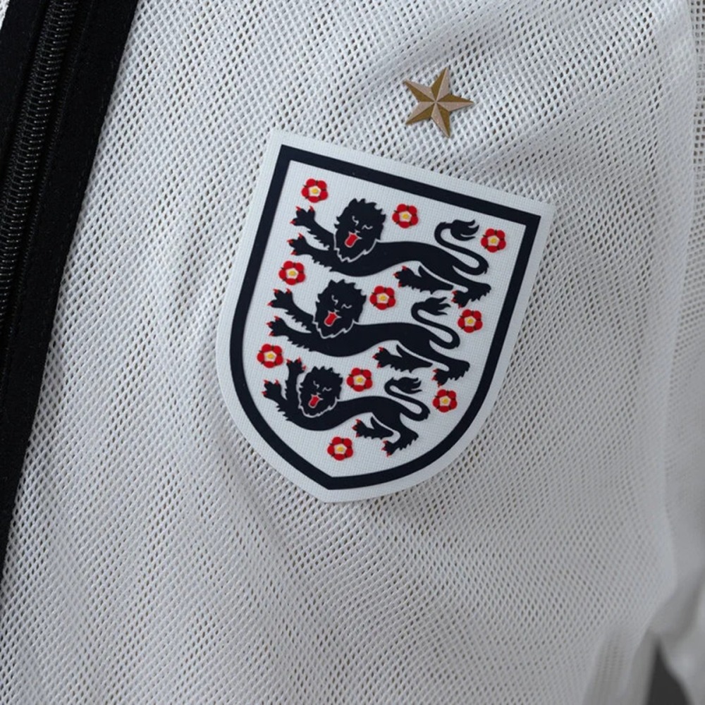 2026 England White  Windbreaker