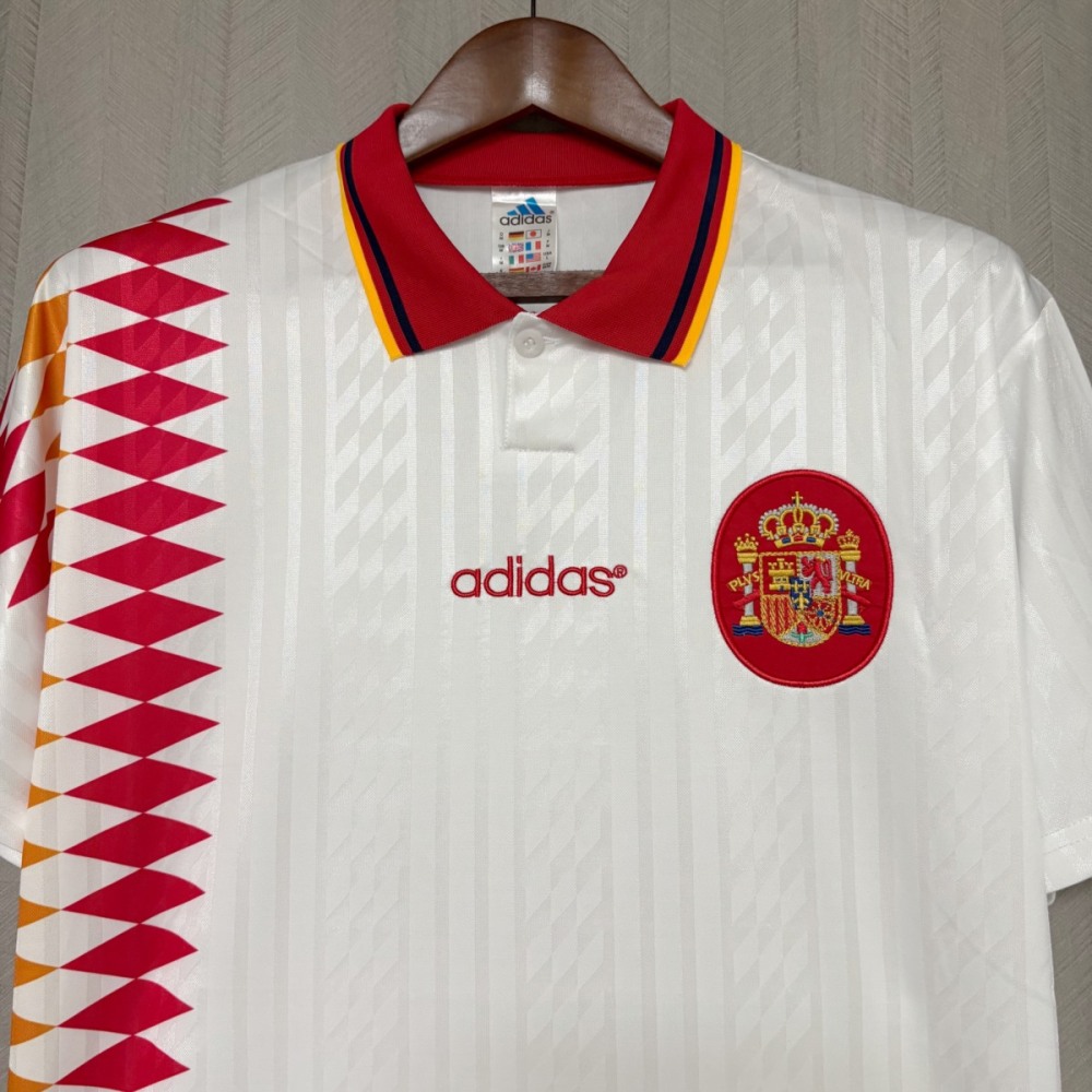 Retro Spain 1994 Away jersey Fan Version