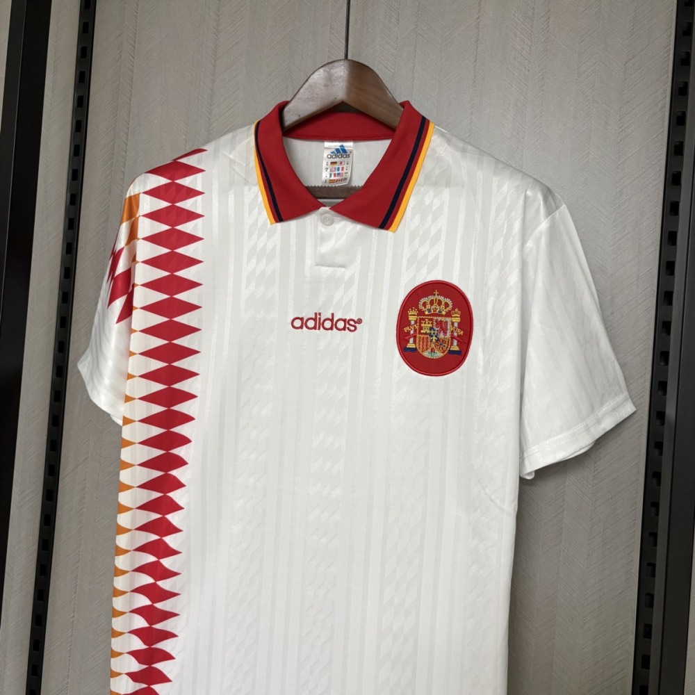 Retro Spain 1994 Away jersey Fan Version