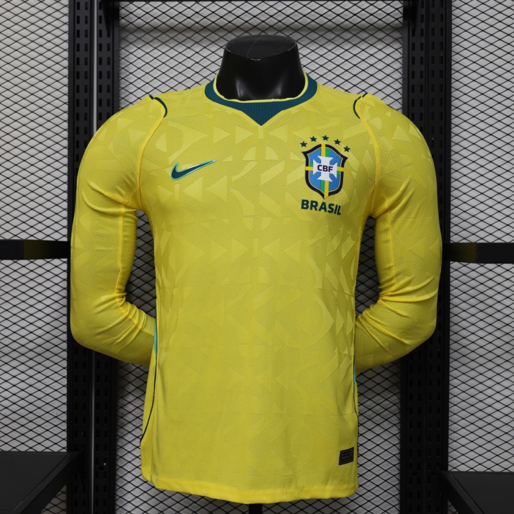 Brazil 2026 World Cup Home jersey Player version