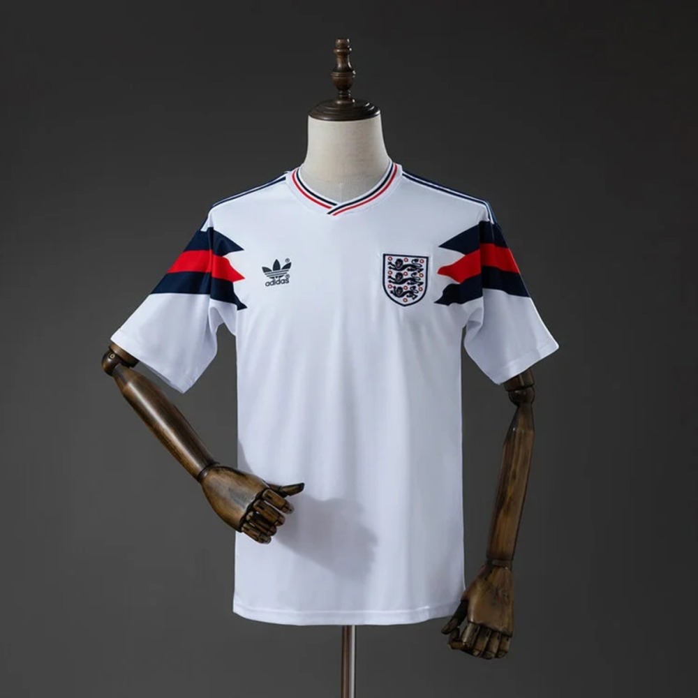 2026 England Vintage Style Jersey Fan Version