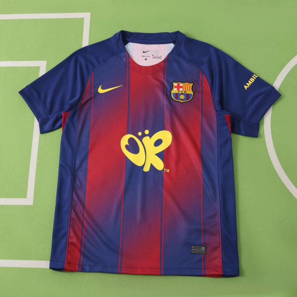 2025/26 Barcelona x Olivia Rodrigo Home Jersey Fan Version