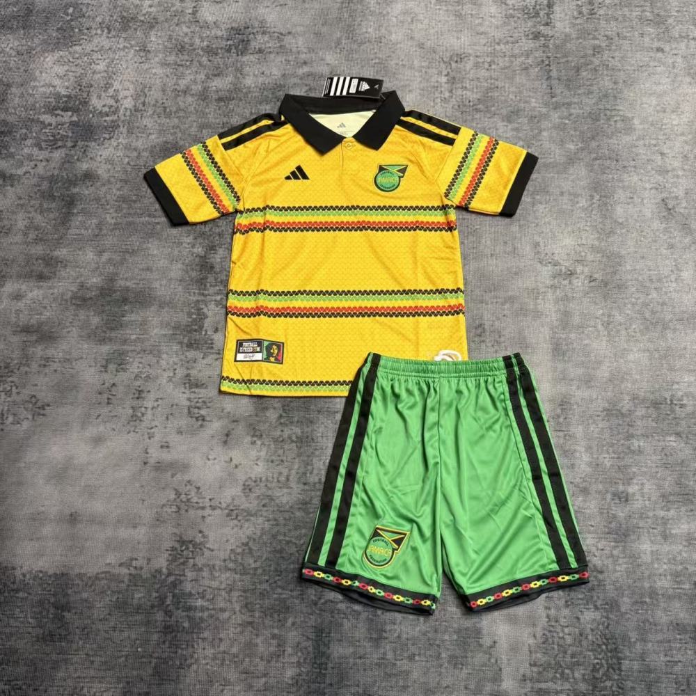 Jamaica 2026 World Cup Home jersey Kid Kits Size 16-28