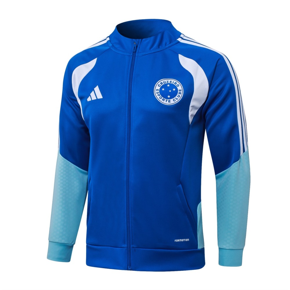 2026 Cruzeiro Blue Jacket Training Suit Set