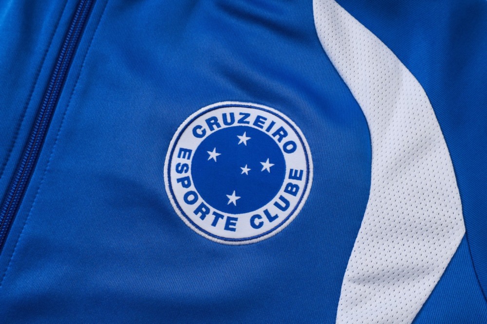 2026 Cruzeiro Blue Jacket Training Suit Set
