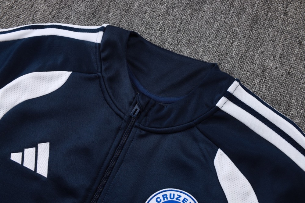 2026 Cruzeiro Royal blue Jacket Training Suit Set