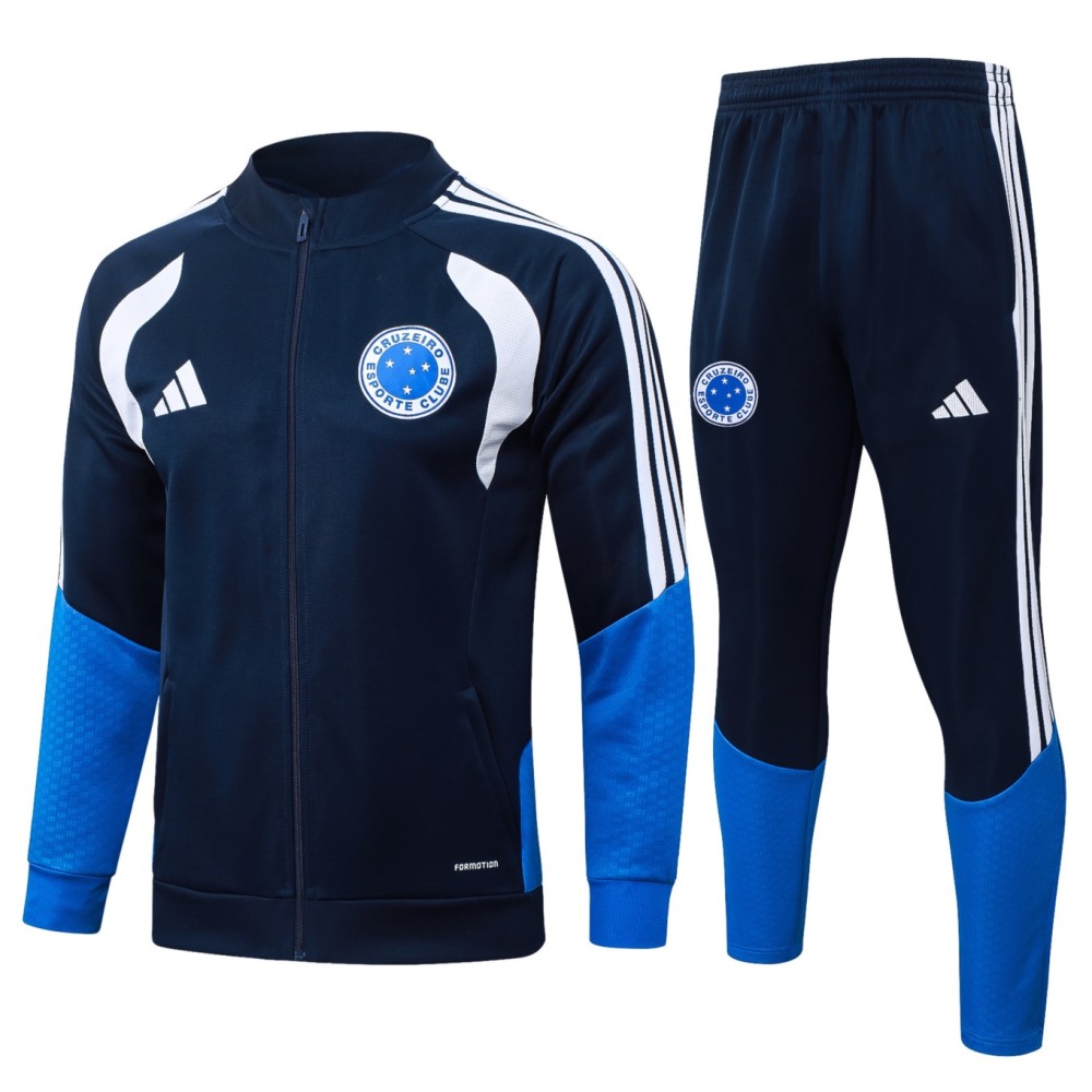2026 Cruzeiro Royal blue Jacket Training Suit Set