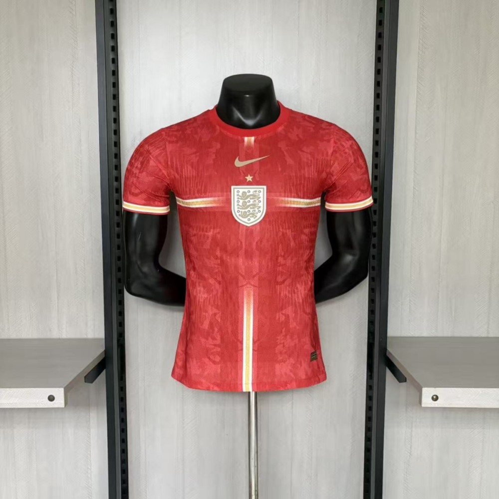 2026 England Red Jersey Player version