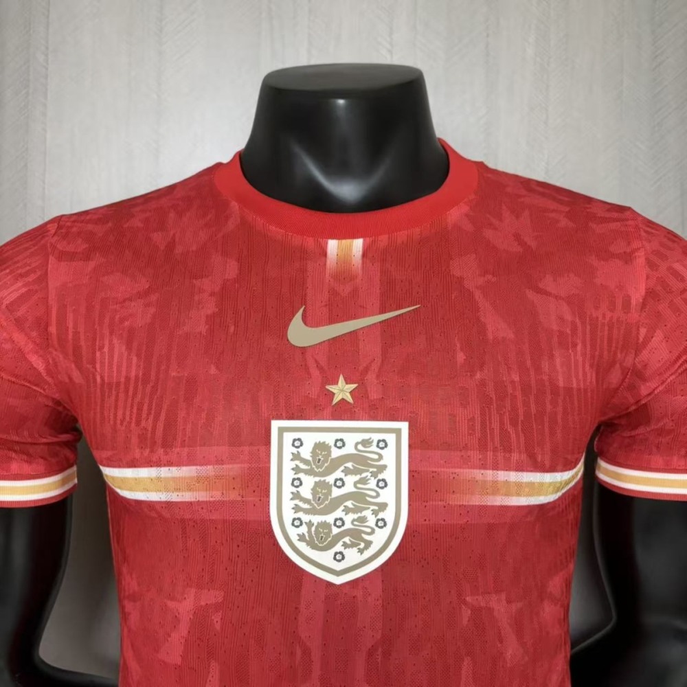 2026 England Red Jersey Player version
