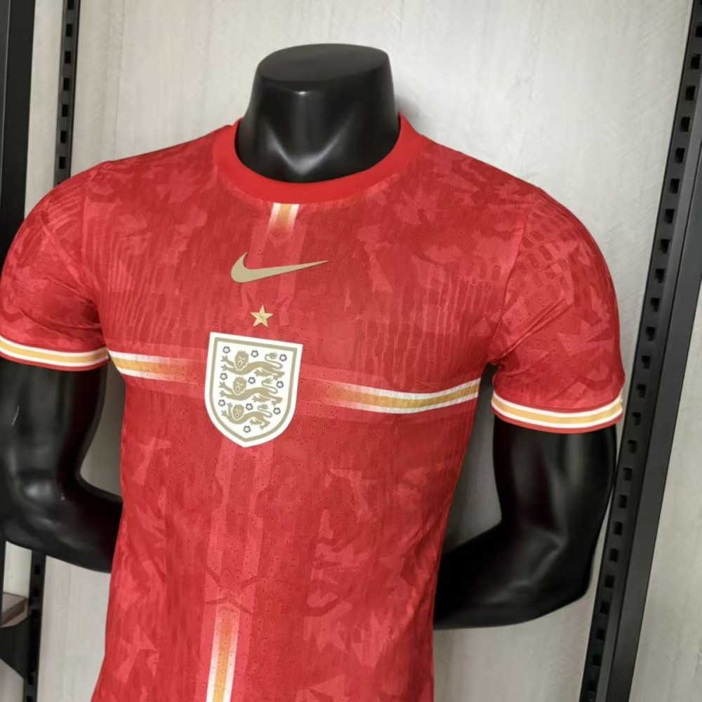 2026 England Red Jersey Player version