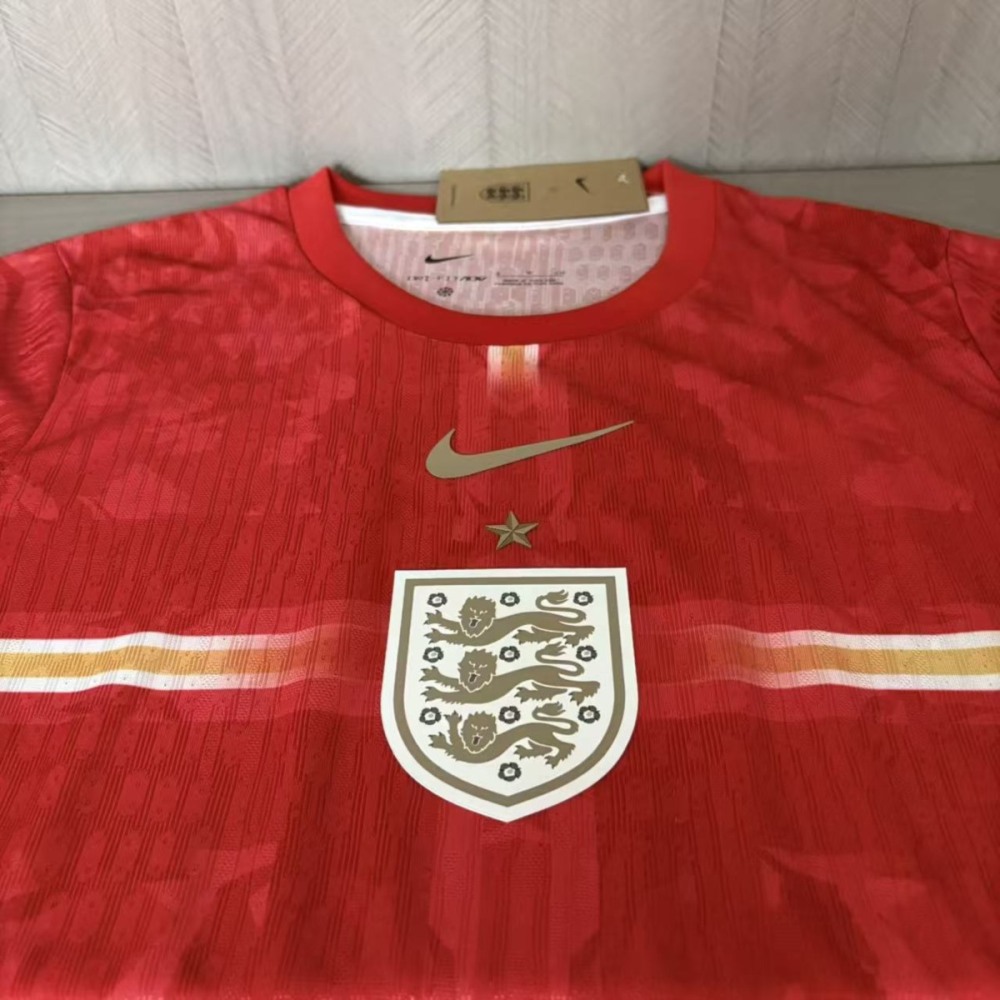 2026 England Red Jersey Player version