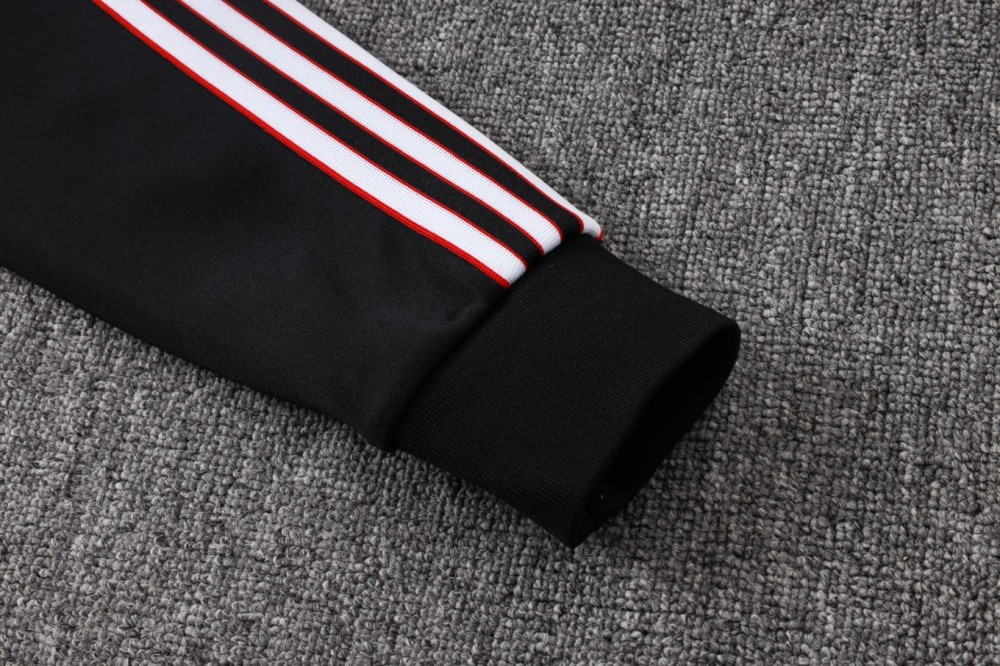 2026 Manchester United Black Jacket Training Suit Set