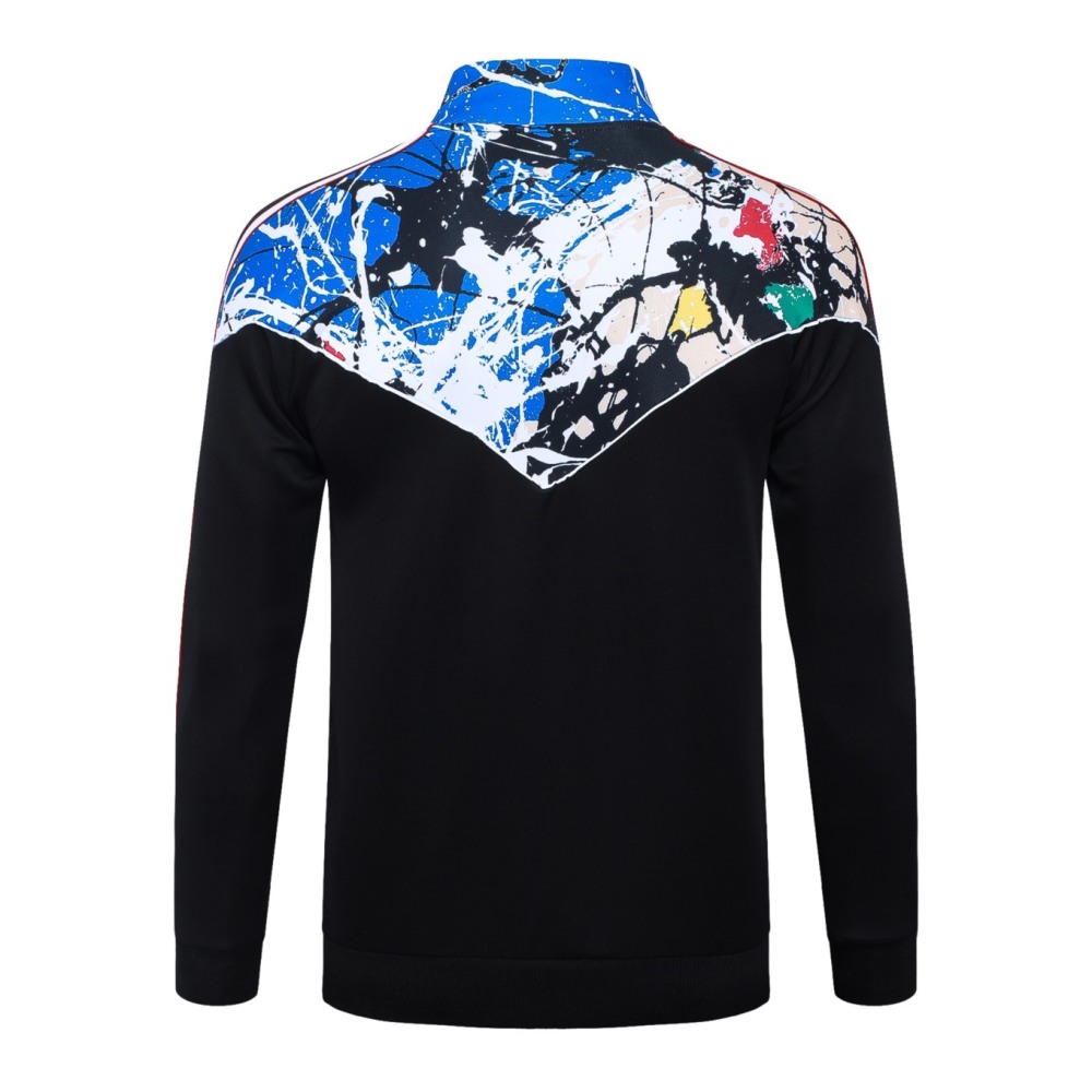 2026 Manchester United Black Jacket Training Suit Set